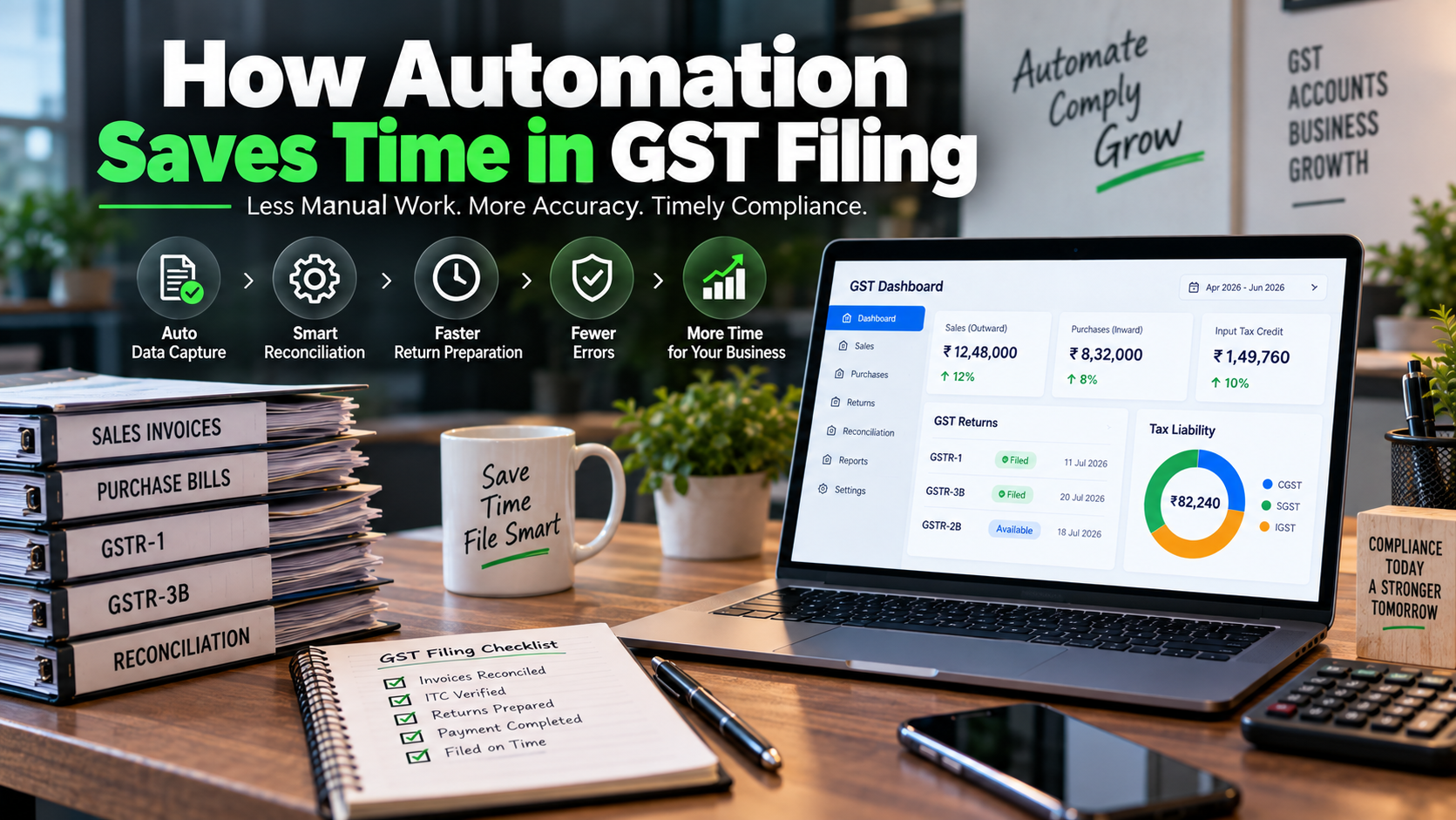 How Automation Saves Time in GST Filing